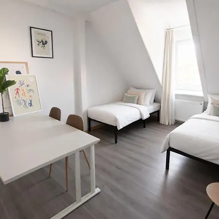 Apartmán Bright And Spacious In Center Wiesbaden